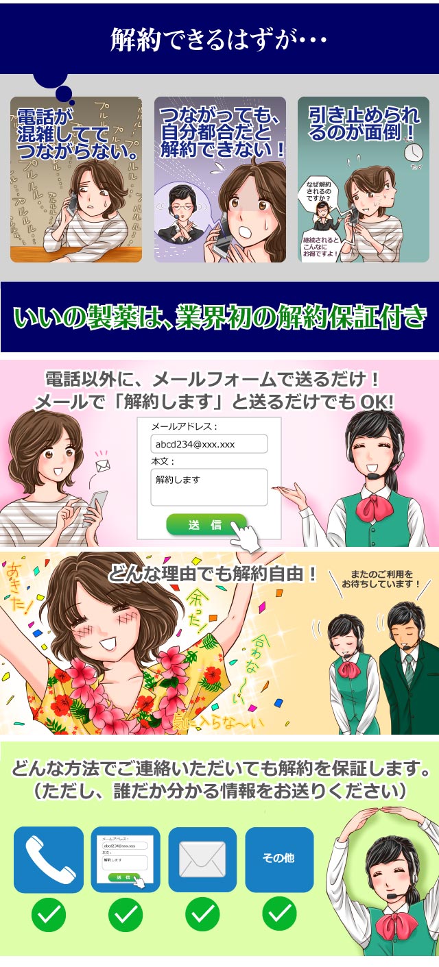 解約
